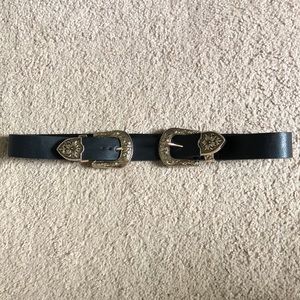 FOREVER 21 Western Double Buckle Belt